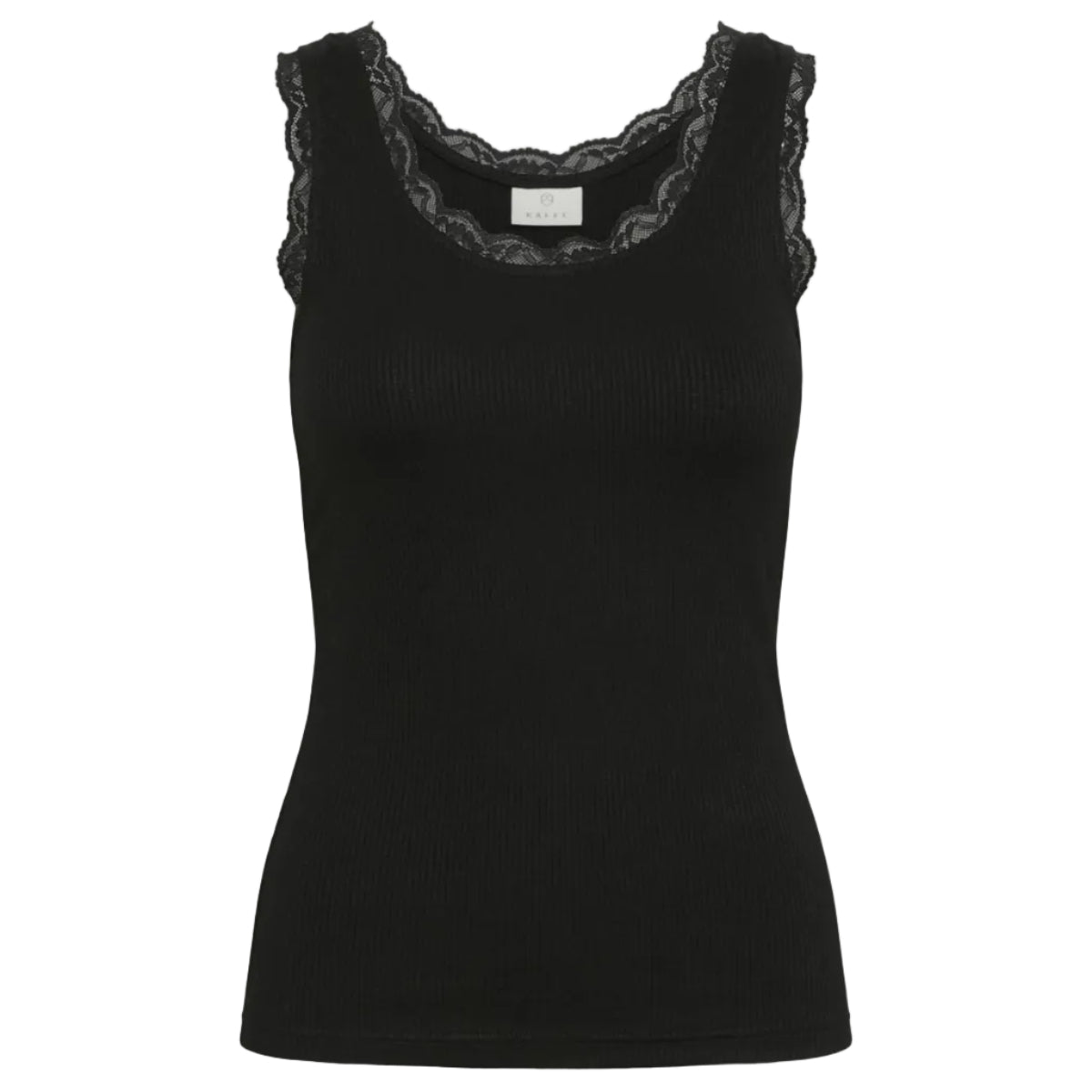Kaffe women's Omi top in black deep