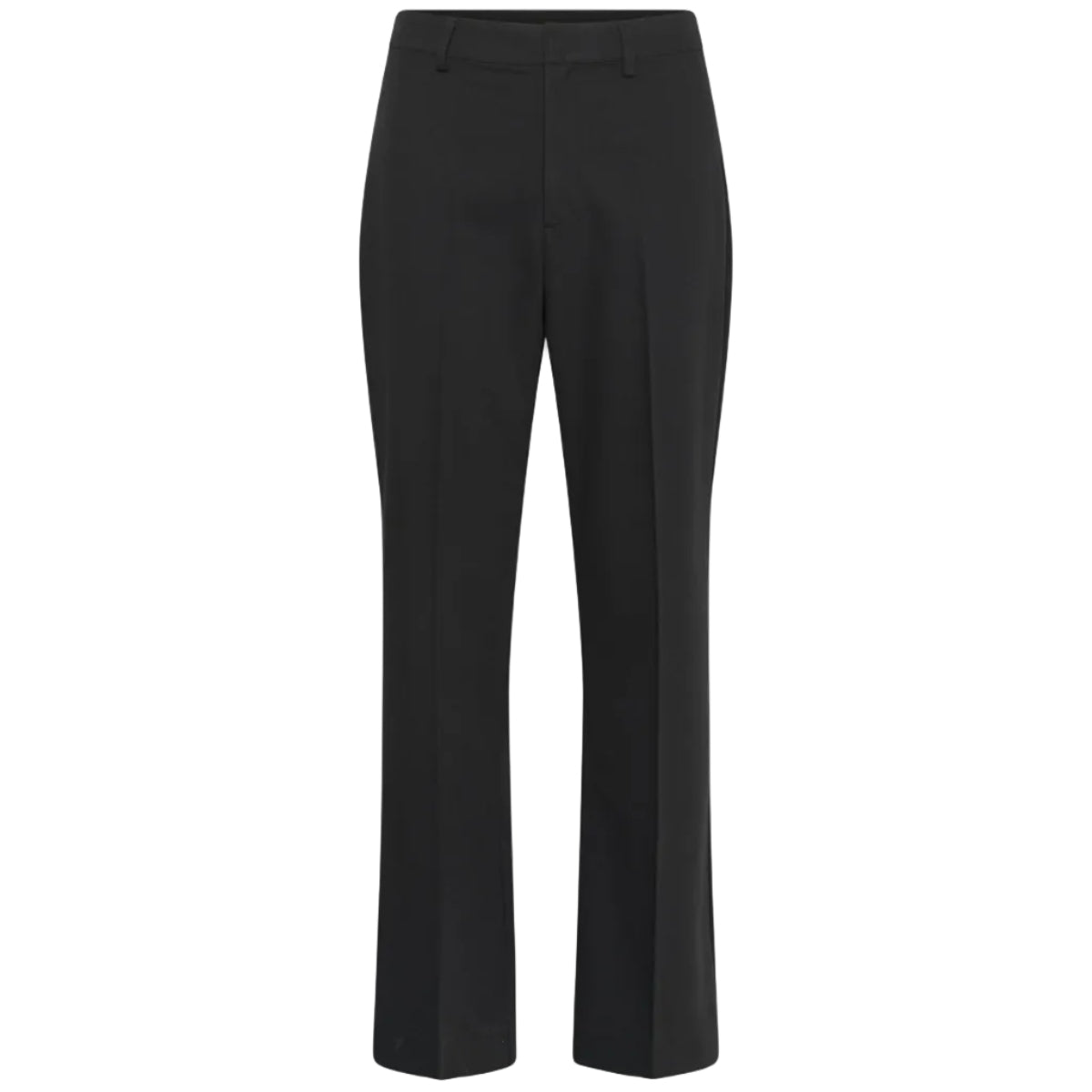 Kaffe Womens Trousers Sakura Flared Black Deep
