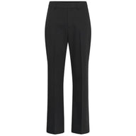 Kaffe Womens Trousers Sakura Flared Black Deep
