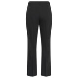 Kaffe Womens Trousers Sakura Flared Black Deep
