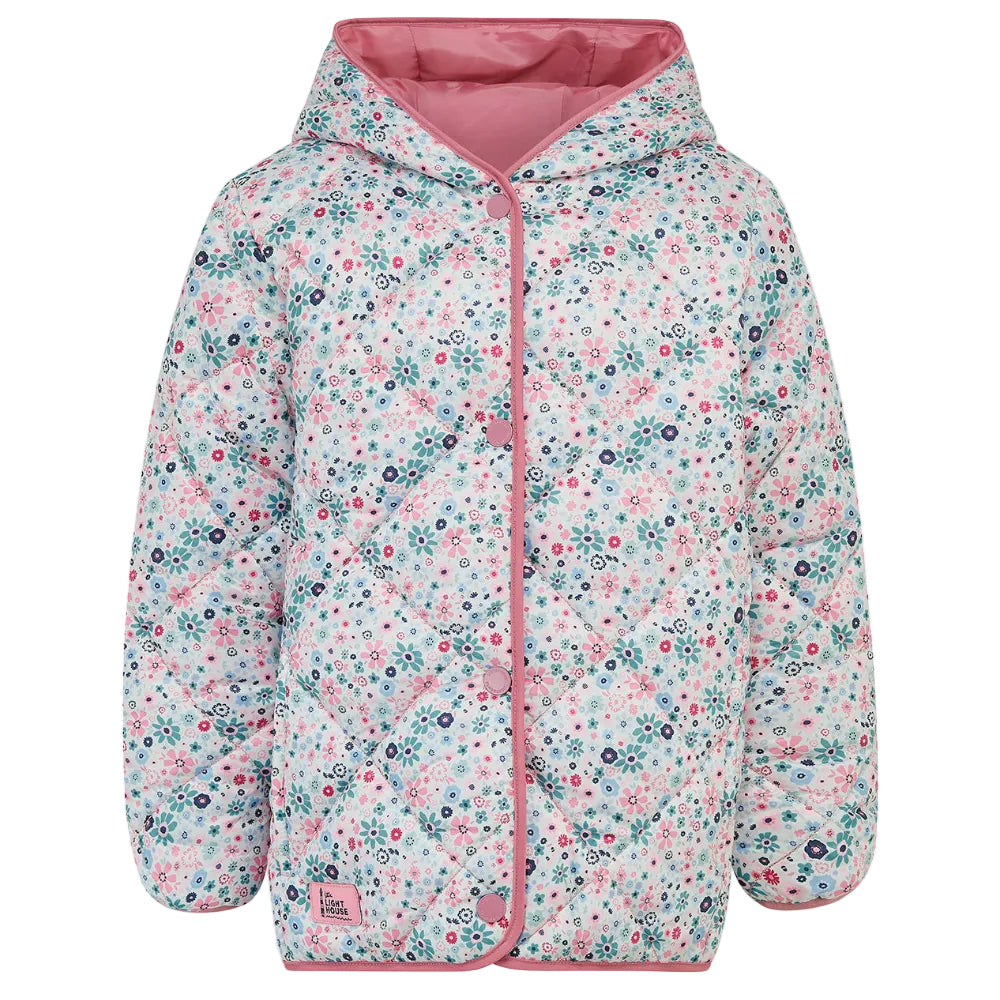 Lighthouse Kenna girls' floral print coat