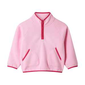 Gym+Coffee Girls Polar Fleece Pink Blossom