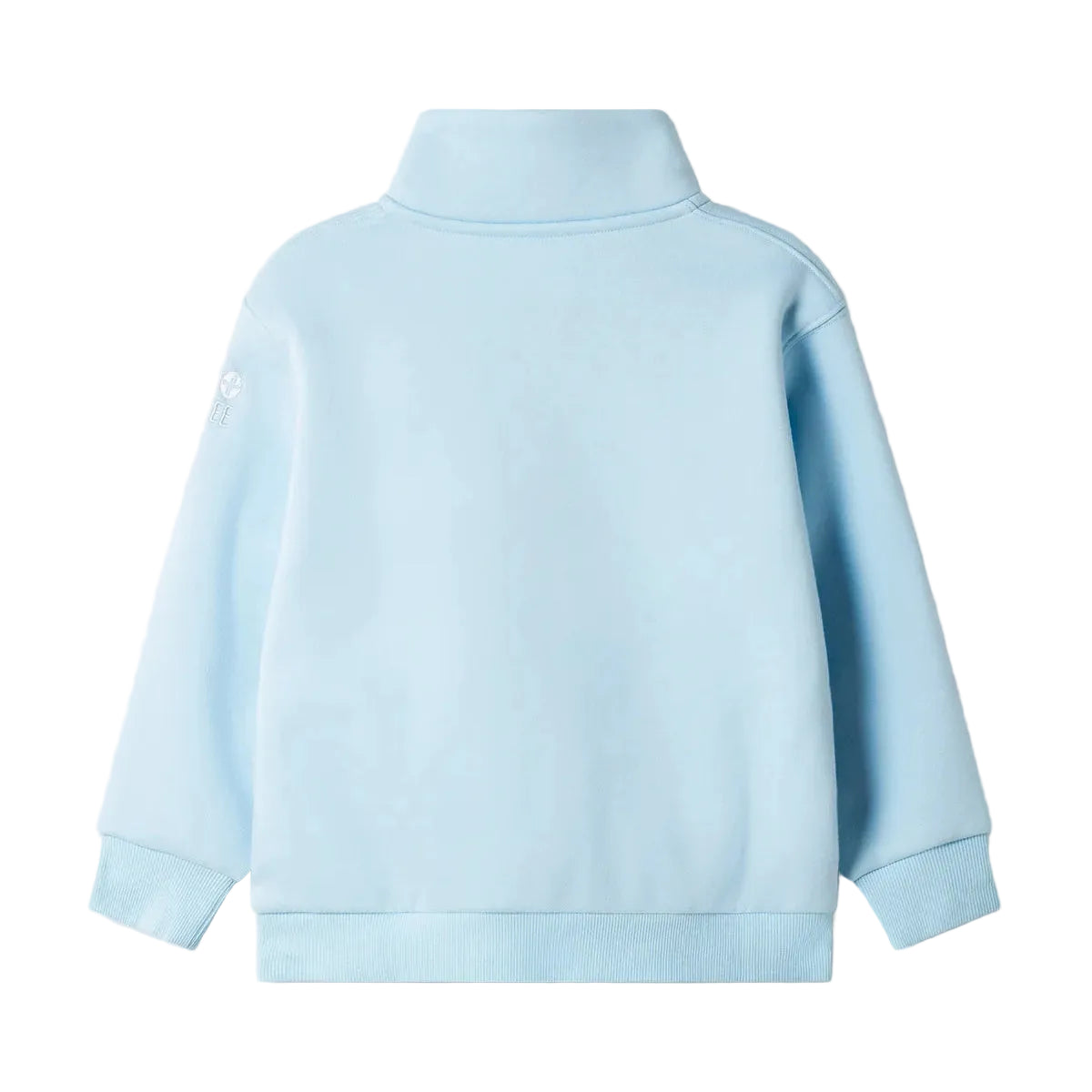 Gym+Coffee kids' Snap Collar Sierra sweatshirt in glacial blue