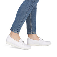 Rieker Womens Shoe L9355-80 White