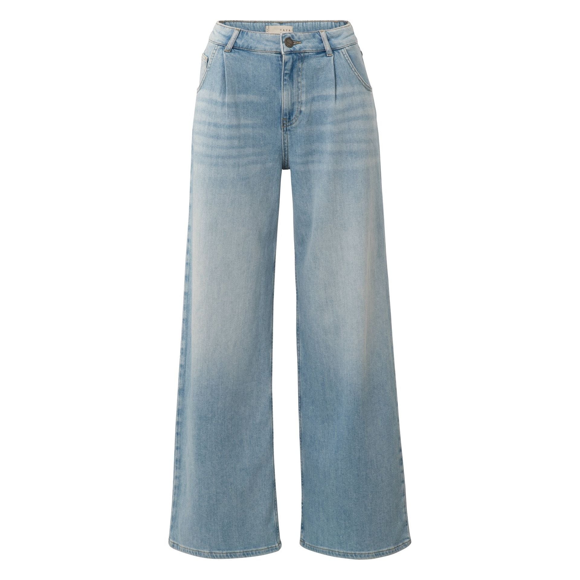 YAYA Womens Jeans 01-311103-504 Light Blue Denim