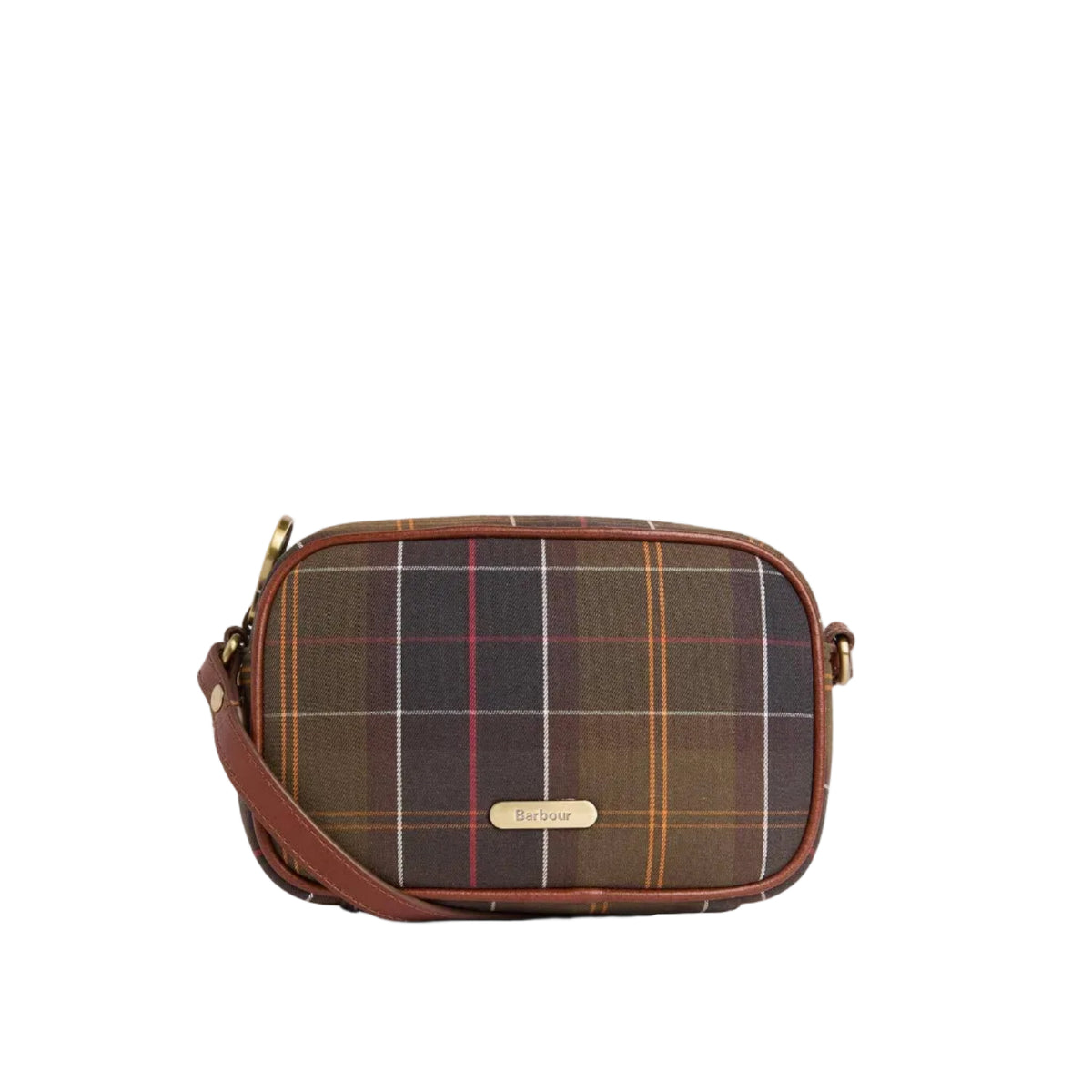 Barbour Daphne women's mini cross-body bag in classic tartan