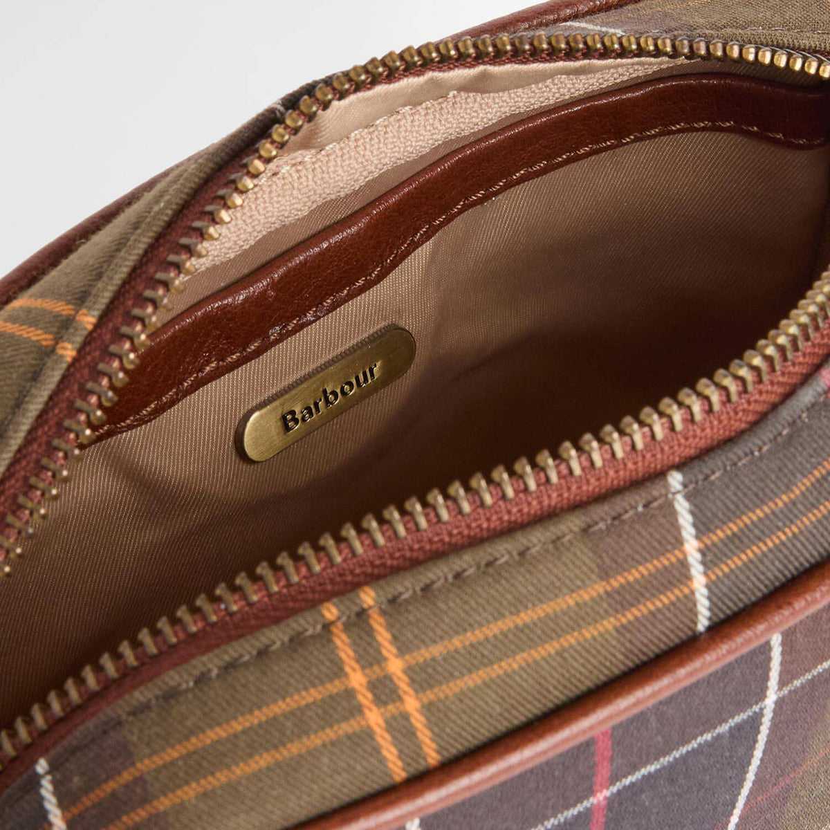Barbour Womens Daphne Mini Tartan Cross Body Bag Classic Tartan
