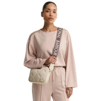 Barbour International Womens Bag Soft Quilt Sloan Crossbody Moonbeam