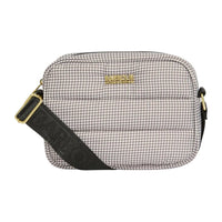 Barbour International Womens Bag Monaco Crossbody Truffle Check