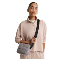 Barbour International Womens Bag Monaco Crossbody Truffle Check
