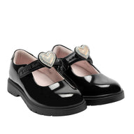 Lelli Kelly Girls School Shoe Sabrina Black Patent
