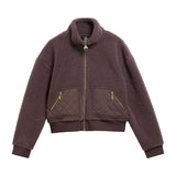 Barbour International Womens Fleece Gea Truffle