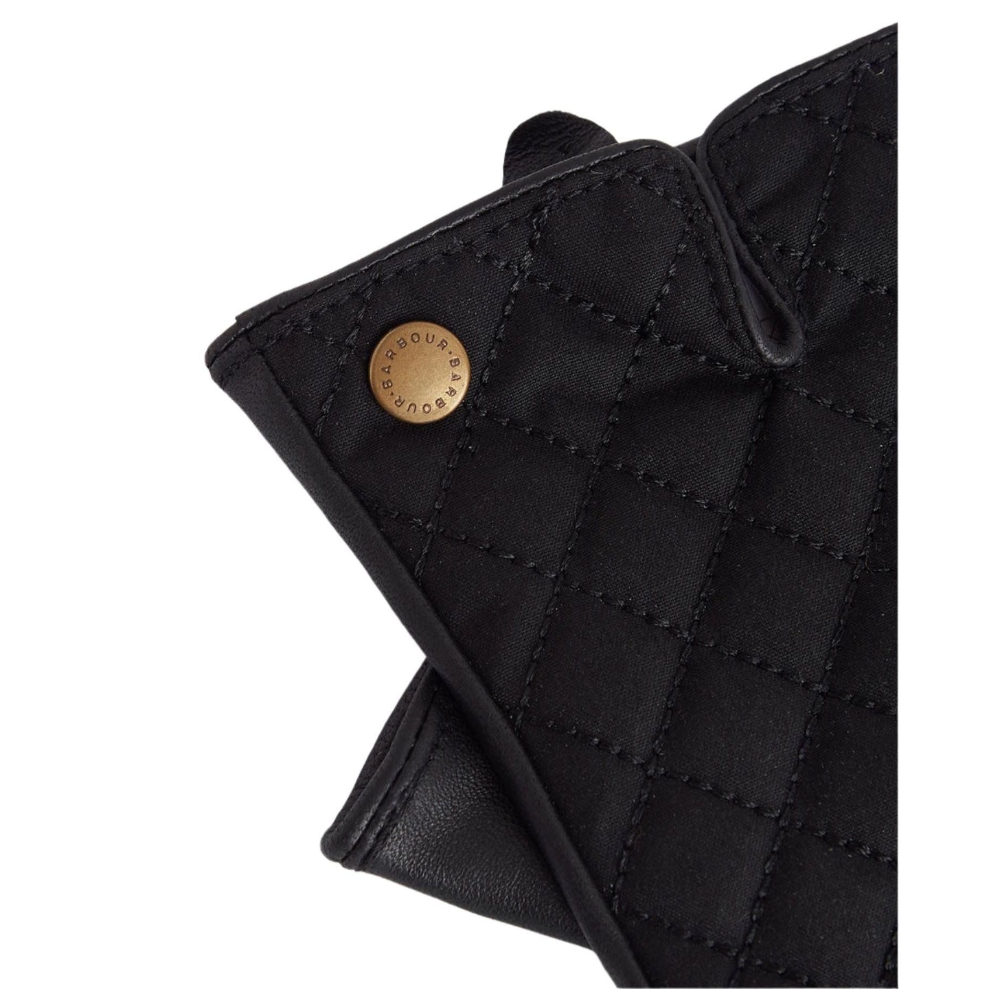 Barbour Womens Gloves Scarlet Black