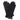 Barbour Womens Gloves Scarlet Black