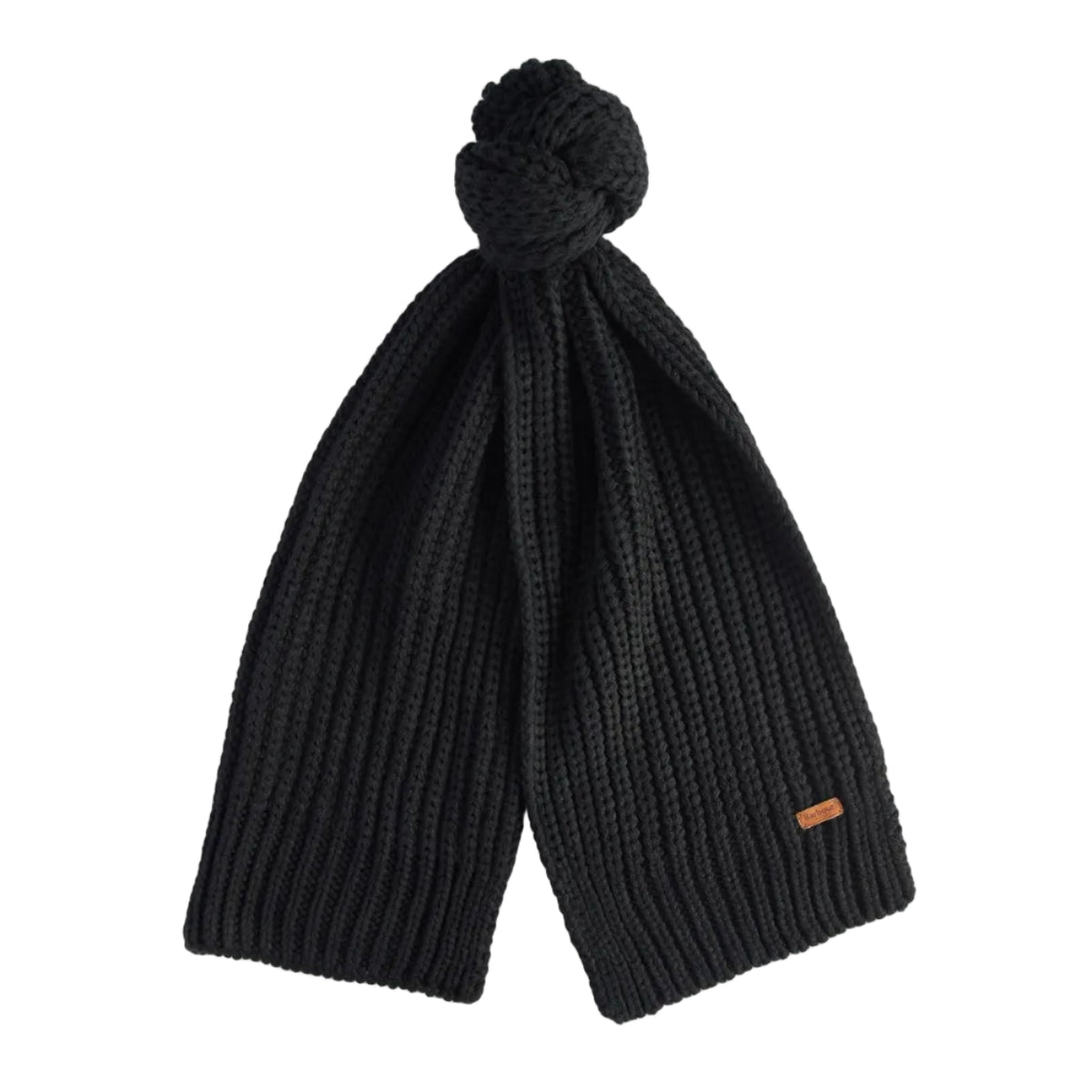 Barbour Womens Beanie/Scarf Saltburn Gift Set Black