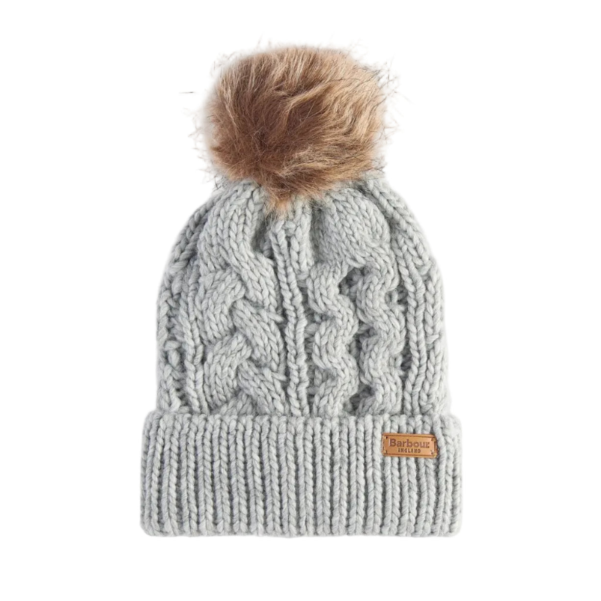 Barbour Womens Beanie/Scarf Penshaw Gift Set Grey
