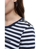 Barbour Womens T-Shirt Ferryside Navy