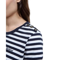 Barbour Womens T-Shirt Ferryside Navy