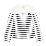 Barbour Womens Top Harling Striped Cloud/Dark Navy