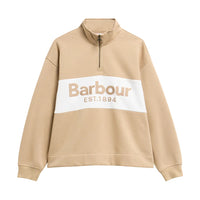 Barbour Womens Half Zip Zaria Sweatshirt Warm Trench