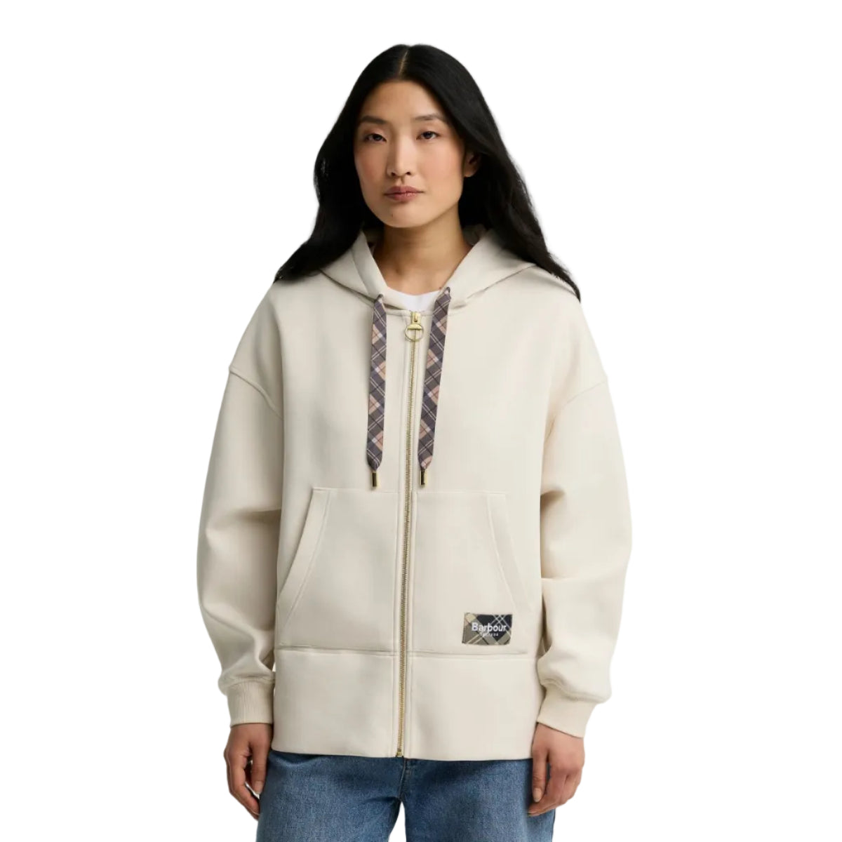 Barbour Womens Hoodie Delilah Birch