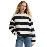 Barbour Womens Sweatshirt Eva Cloud/Dark Navy