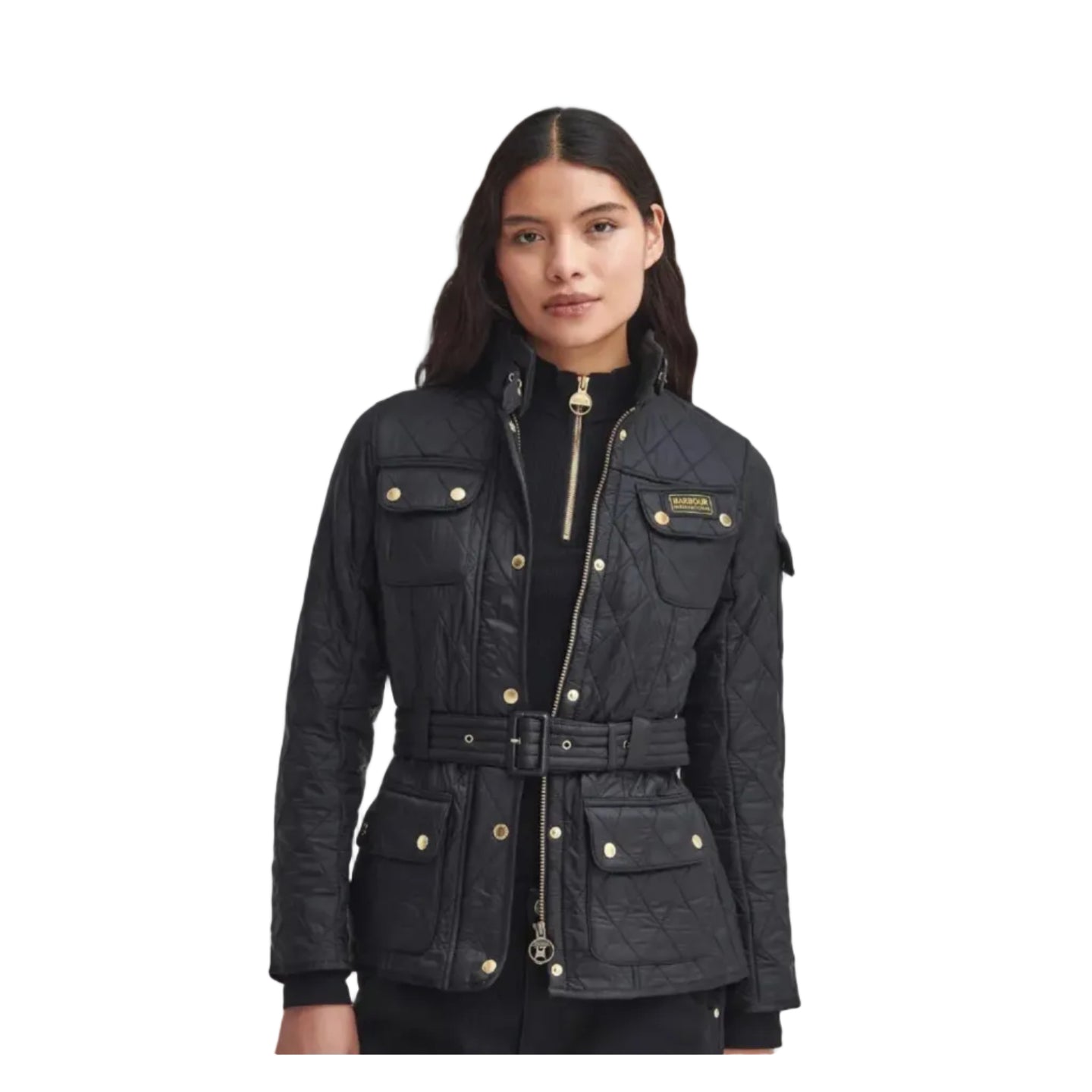 Barbour Womens Polarquilt Quilted Jacket Black
