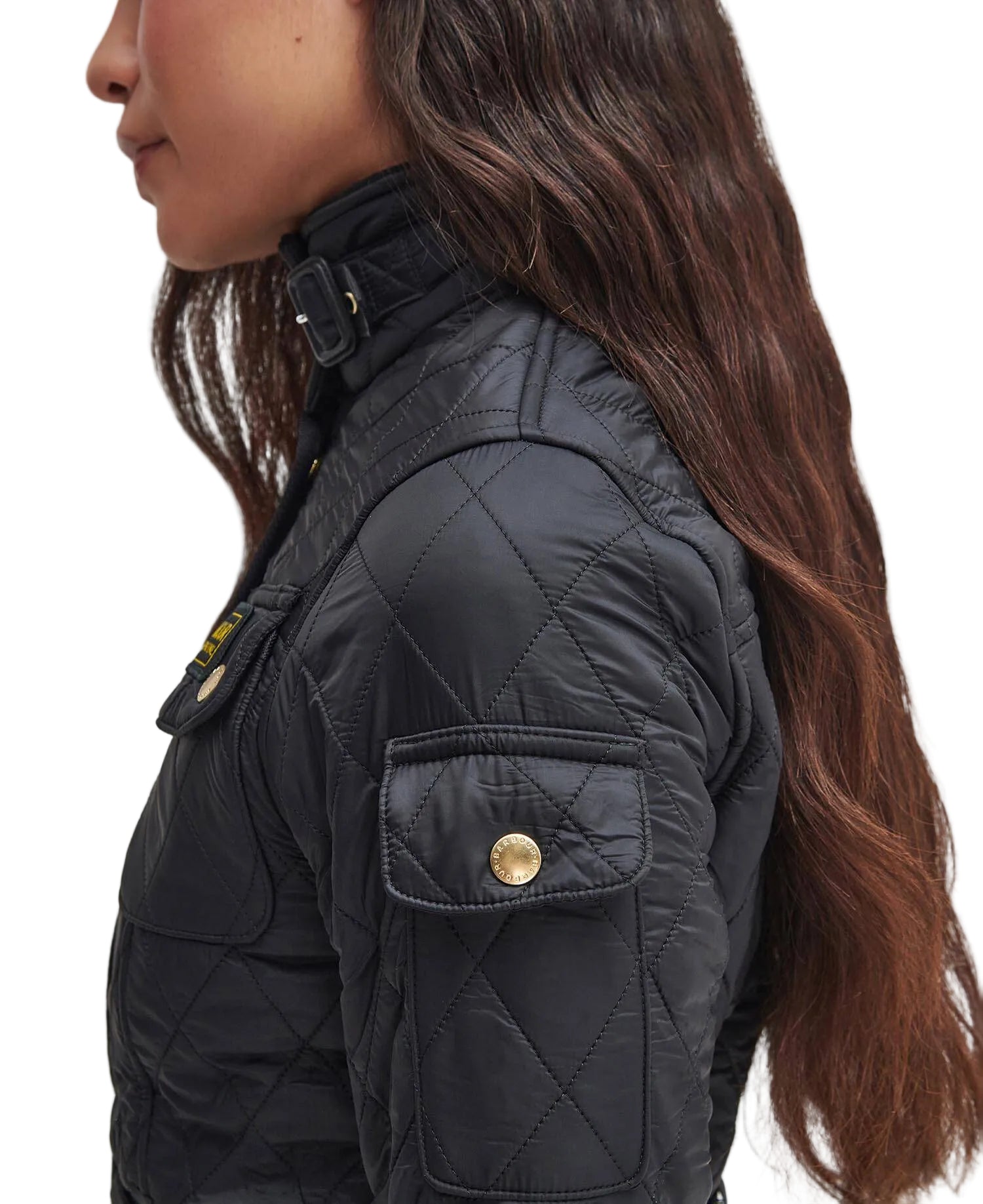 Barbour Womens Polarquilt Quilted Jacket Black