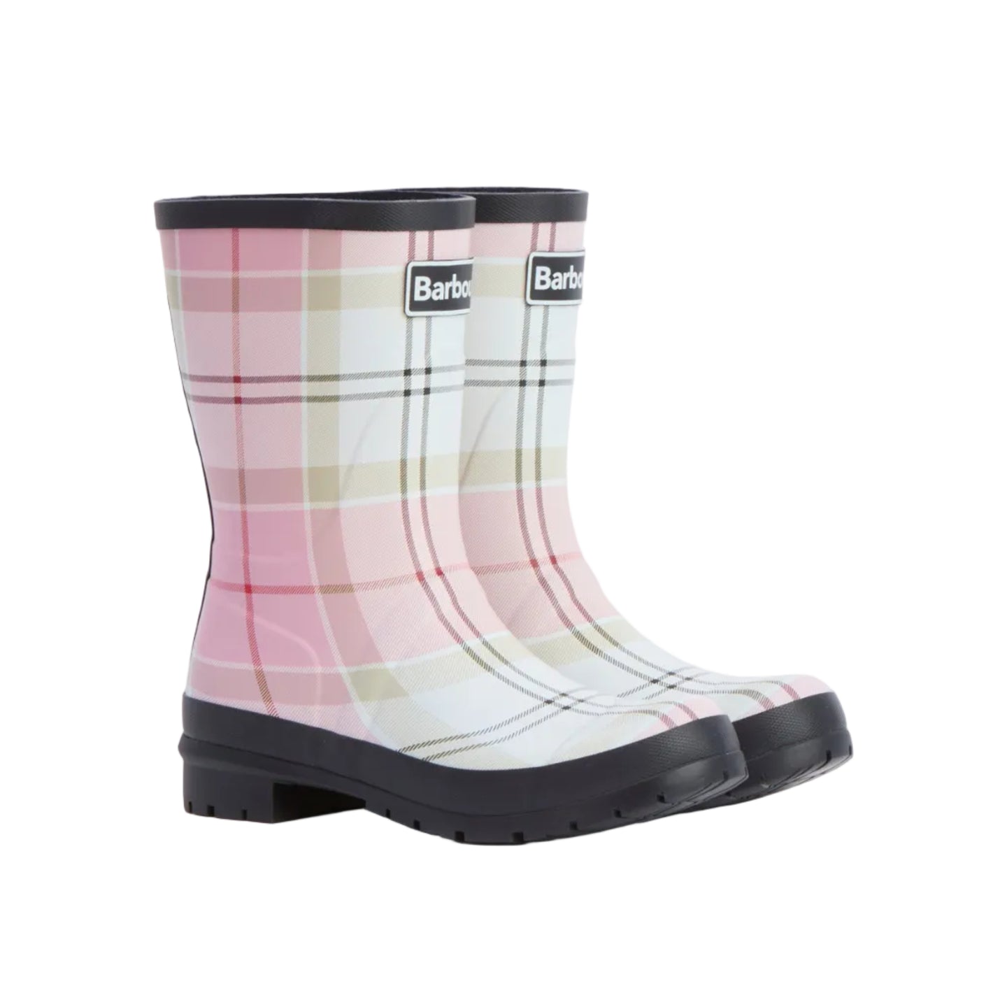 Barbour Womens Wellington Boot Banbury Cherry Blossom