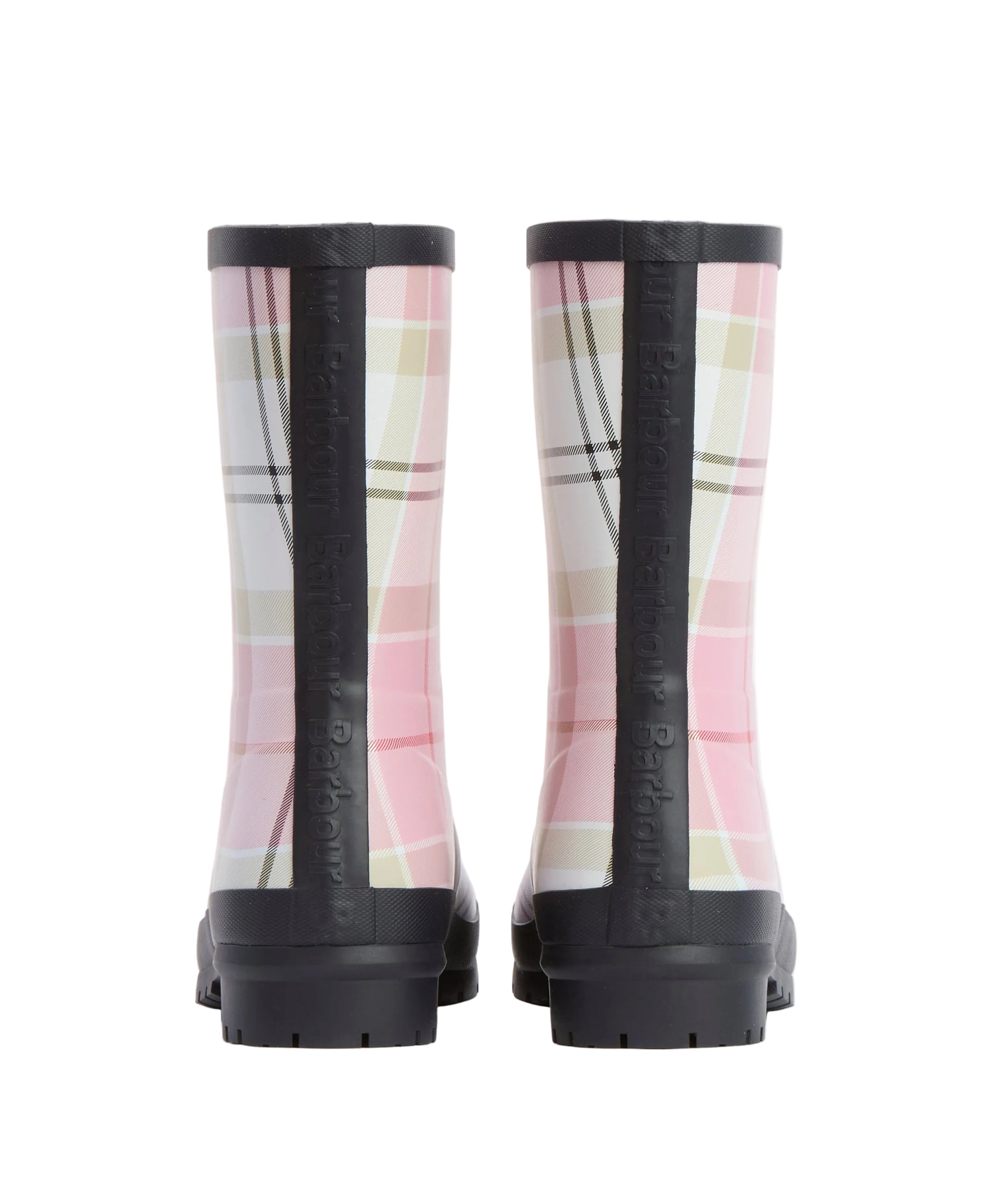 Barbour Womens Wellington Boot Banbury Cherry Blossom