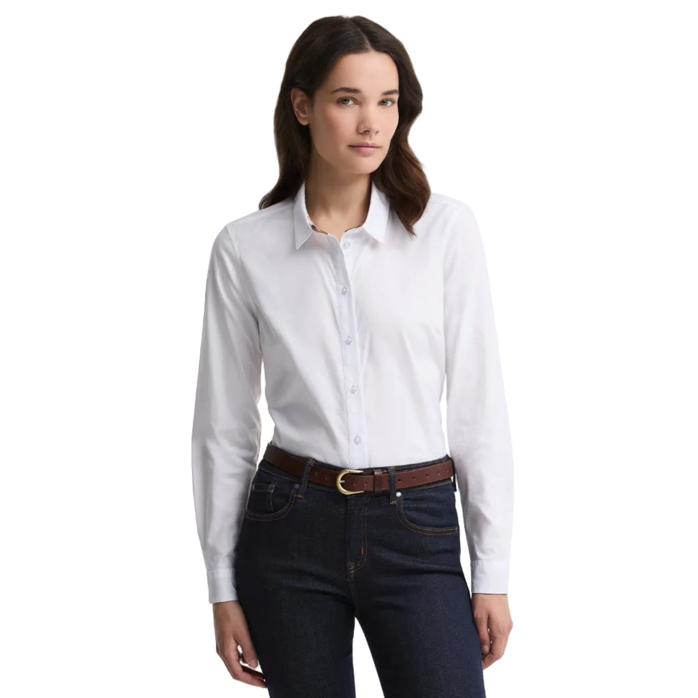 Barbour Womens Shirt Derwent White/Light Muted Tartan