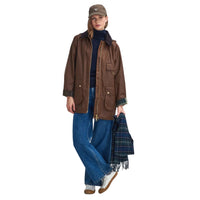 Barbour Womens Wax Jacket Highclere Bark/Mushroom