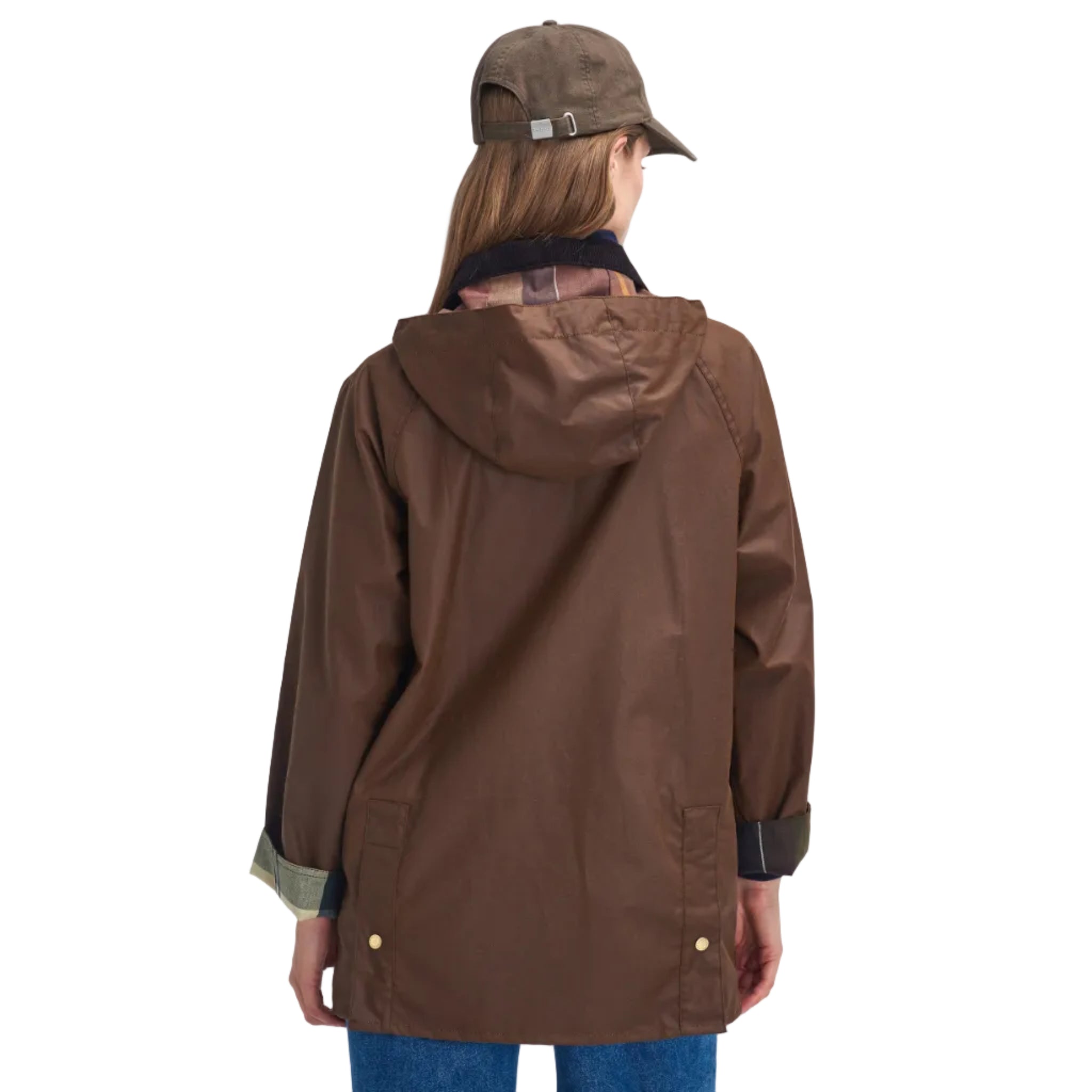 Barbour Womens Wax Jacket Highclere Bark/Mushroom