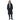Barbour Womens Wax Jacket Long Cannich Black/Black