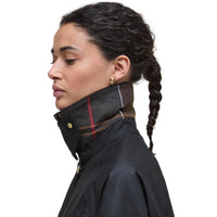 Barbour Womens Wax Jacket Beadnell Long Black