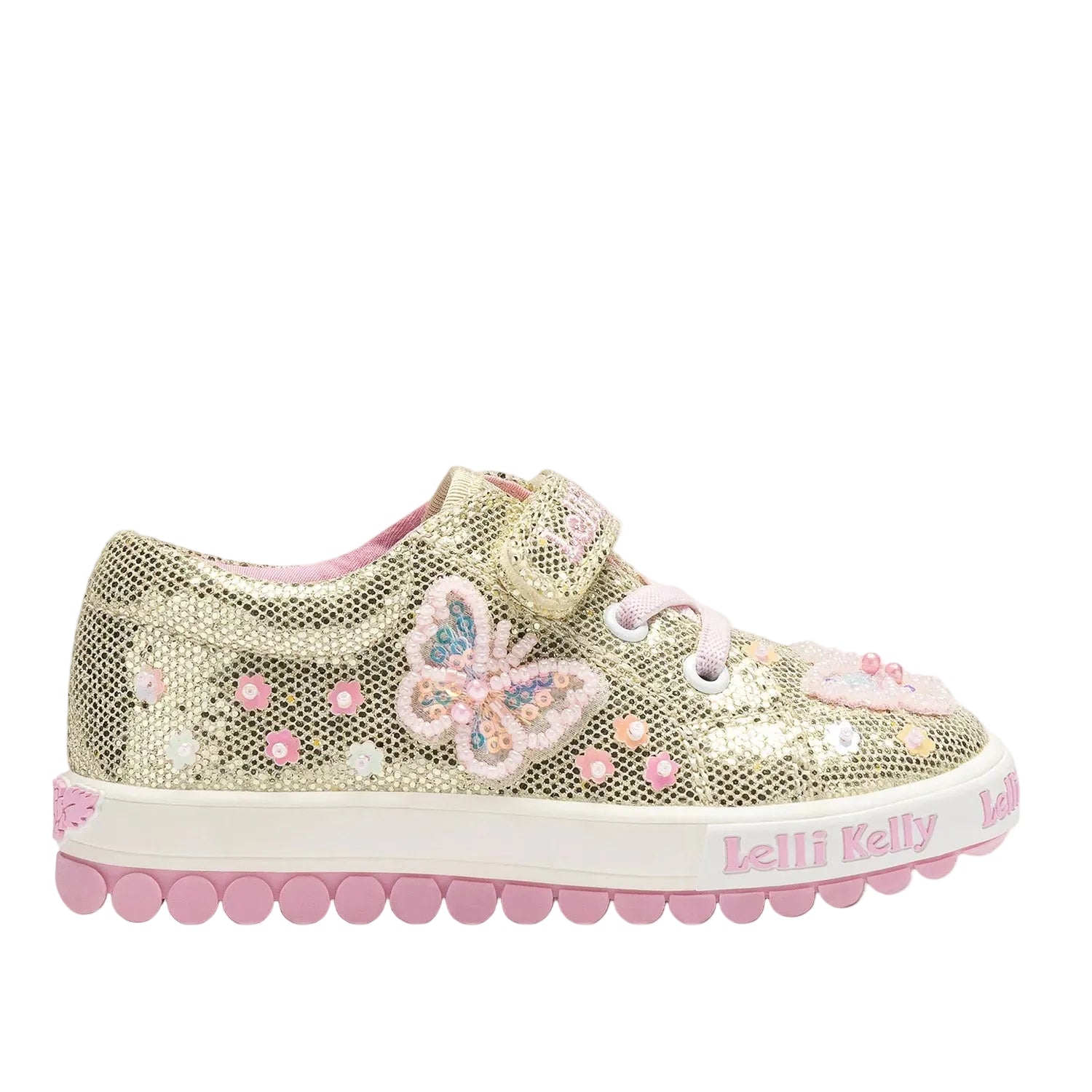Lelli Kelly Girls Trainer Emerald Oro