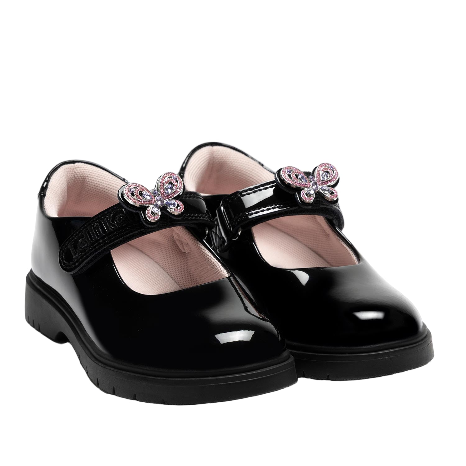 Lelli Kelly girls' patent school shoe