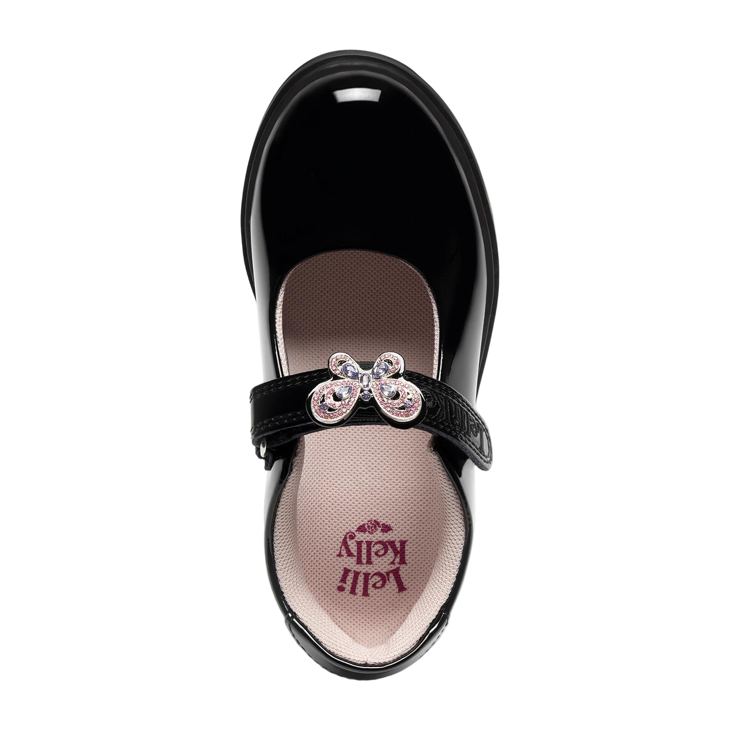 Lelli Kelly girls' patent school shoe