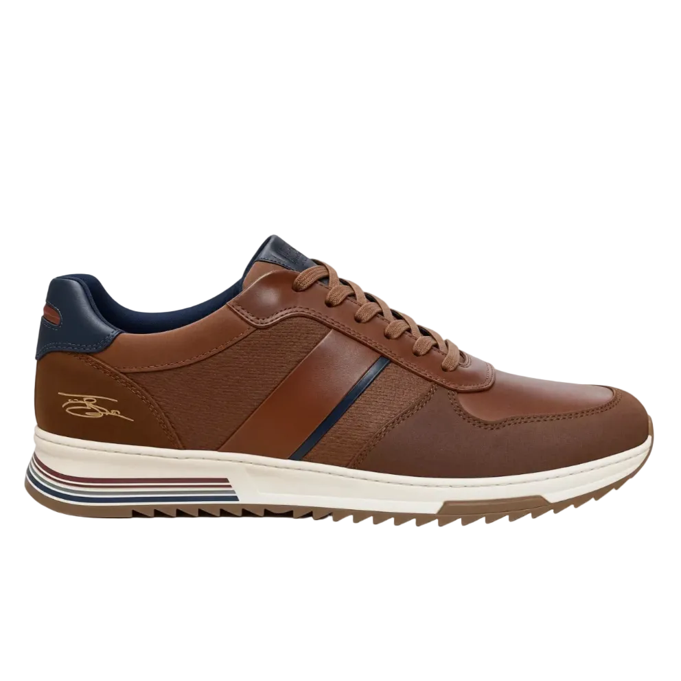 Lloyd & Pryce Men's Trainers Deaves Umber