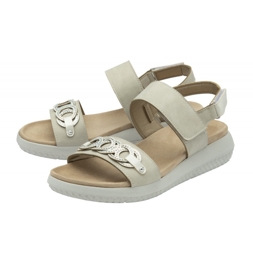 Lotus Womens Sandal Pieve White