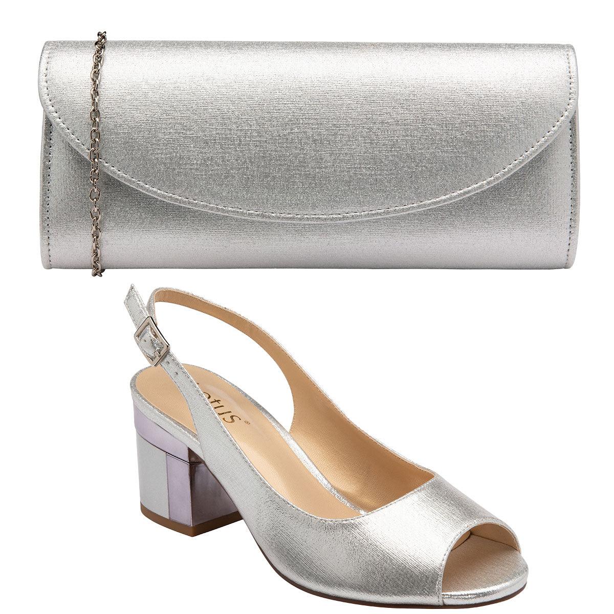 Lotus Womens Shoe Evelyn Silver - Donaghys