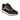 Lotus Venus women's brown and black panelled trainers with animal print heel