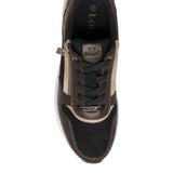 Lotus Womens Trainer Venus Brown/Black