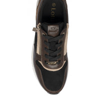 Lotus Womens Trainer Venus Brown/Black