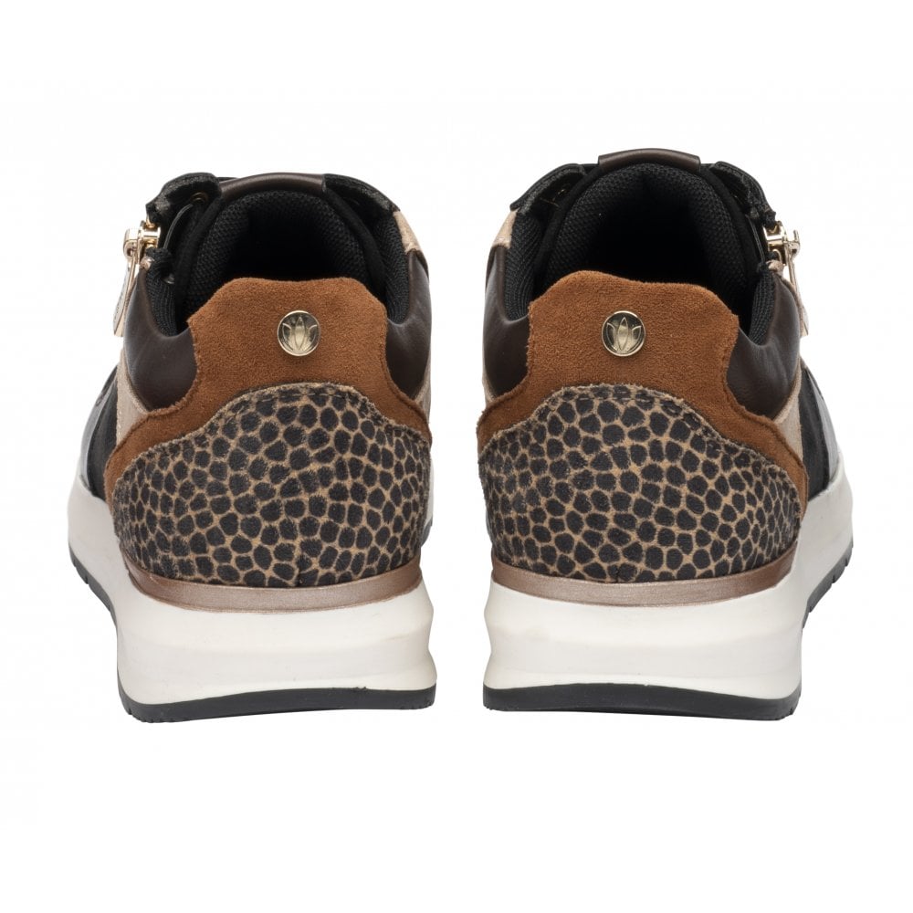 Lotus Womens Trainer Venus Brown/Black