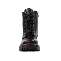 Lunar Colorado women's black lace-up ankle boot