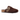 Lunar Rhianna women's brown fluffy mule slippers
