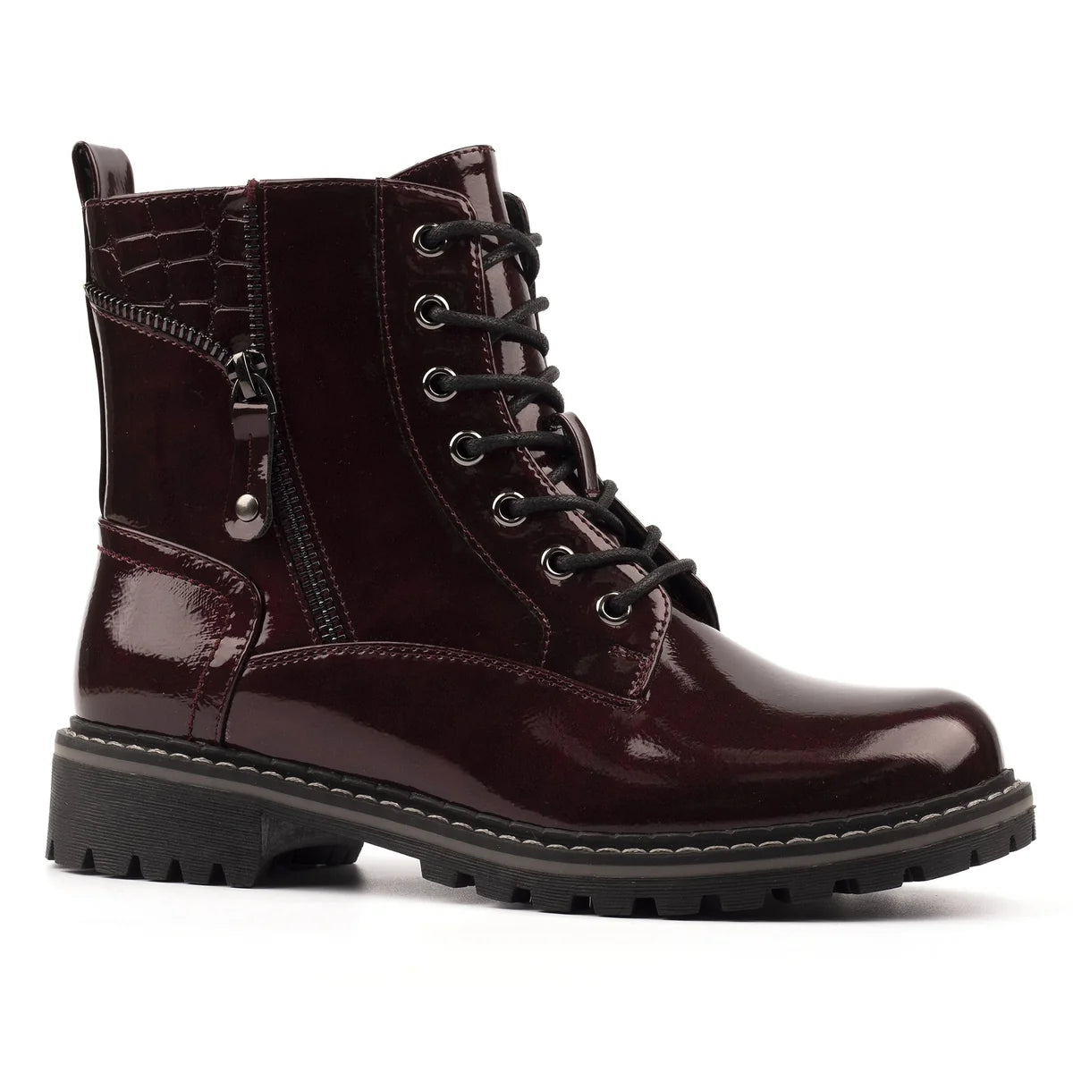 Lunar women's Boot Allison Burgundy