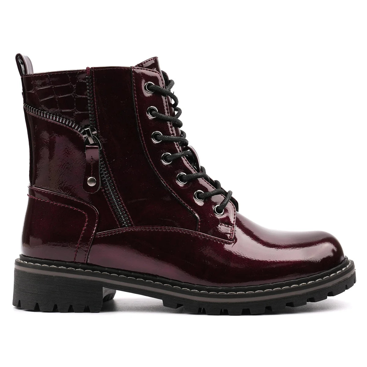 Lunar women's Boot Allison Burgundy