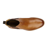 Roamers men's tan leather boot